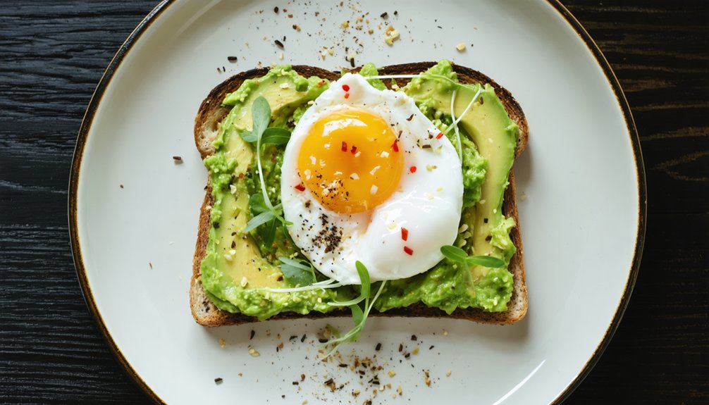 Avocado & Egg Breakfast Toast