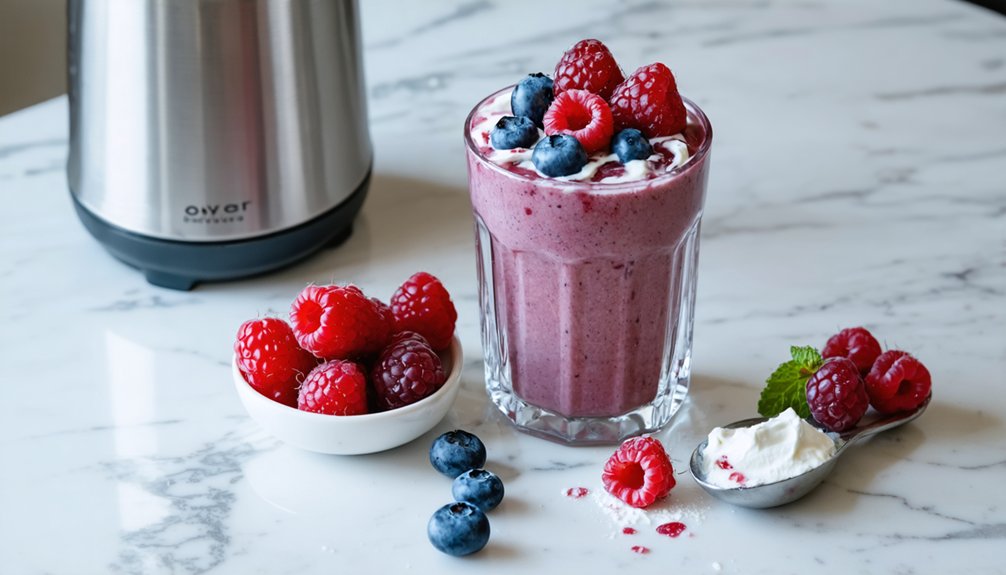 Berry Yogurt Protein Smoothie